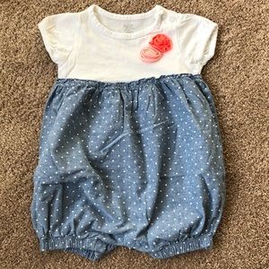 Chambray Romper 12 Months